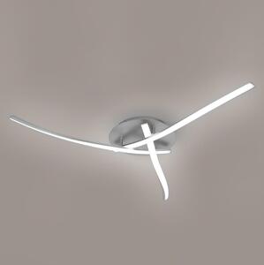 Brilagi - Plafoniera a LED STRIPES LED/24W/230V argento