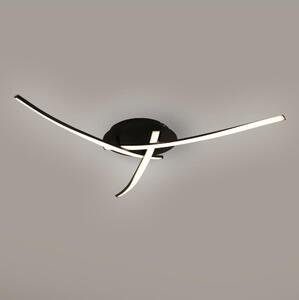 Brilagi - Plafoniera LED STRIPES LED/24W/230V nera