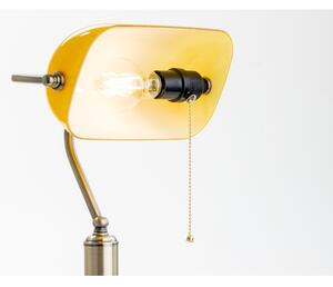 Brilagi - Lampada da tavolo BANK OFFICE 1xE27/60W/230V ottone/arancione