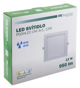 Lampada LED da incasso per bagni LED/12W/230V 3000/4000/6000K IP44