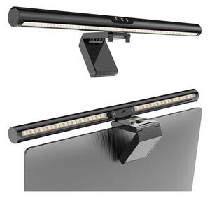 Illuminazione touch dimmerabile LED per monitor 42 cm 5W 5V 3000-6000K nera