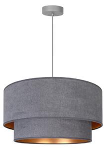 Lampada a sospensione Duolla, Boho, Grigio, Camera da letto, Tessuto / Tessile, Giovanile
