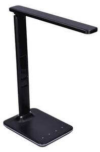 Solight WO45-B - Lampada LED da tavolo con display LED/9W/230V nero