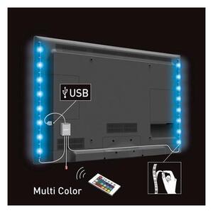 Solight WM504 - KIT 2x Striscia LED RGB per TV con telecomando LED/USB 2x50cm