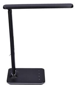 Solight WO45-B - Lampada LED da tavolo con display LED/9W/230V nero