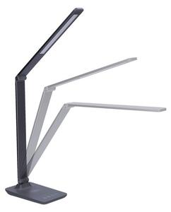 Solight WO55-G - Lampada da tavolo LED dimmerabile con caricatore wireless LED/10W/100-240V grigia