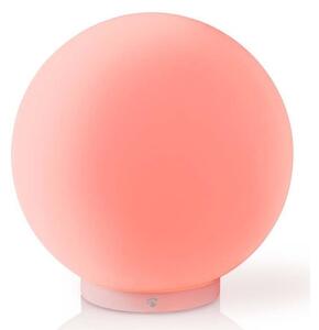 Nedis WIFILM10CWT - Lampada da tavolo LED RGBW dimmerabile SmartLife LED/5W/5V Wi-Fi