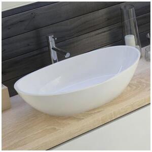 Lavabo da appoggio Hoesch Namur, dimensioni 70 x 40 cm