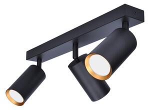 Brilagi - Faretto SELE 3xGU10/30W/230V nero/oro