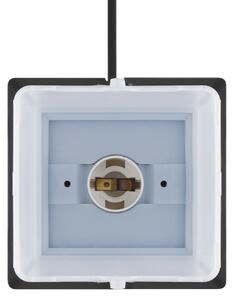 Solight PG05 - Lampada esterna con 2 prese 1xE14/15W/230V IP44 nera