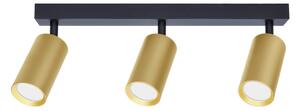 Brilagi - Faretto SELE GOLDEN 3xGU10/30W/230V nero/oro