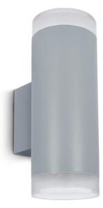 Brilagi - Applique da esterno MATERA 2xGU10/30W/230V grigio IP54
