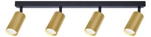 Brilagi - Faretto SELE GOLDEN 4xGU10/30W/230V nero/oro