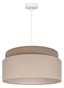 Lampada a sospensione Duolla, Milano, Marrone / Ruggine, Soggiorno, Tessuto / Tessile, Giovanile