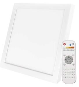 Plafoniera LED dimmerabile 40W 230V + telecomando 2700-6000K quadrata