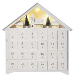 Calendario dell'Avvento a LED 8xLED/2xAA bianco