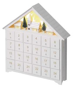 Calendario dell'Avvento a LED 8xLED/2xAA bianco