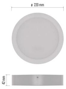 Plafoniera LED LED/24W/230V diametro 22 cm bianco