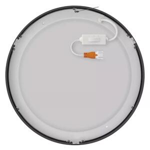 Plafoniera LED LED/28,5W/230V 3000/3500/4000K d. 30 cm nero