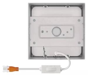 Plafoniera LED LED/7,6W/230V 3000/3500/4000K 12x12 cm bianca