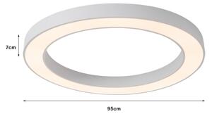 Immax NEO 07213L-Luce LED dimmerabile PASTEL LED/68W/230V 95cm bianco Tuya+RC
