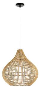 Immax 08257L - Lampadario a sospensione con filo PELO 1xE27/40W/230V diametro 40 cm rattan