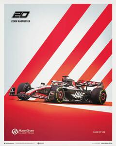 Stampa d'arte MoneyGram Haas F1 Team - Kevin Magnussen - 2023, Automobilist