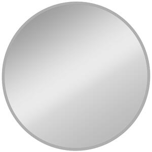 HOMCOM Specchio da parete moderno 61x61 cm, argento | Aosom Italy