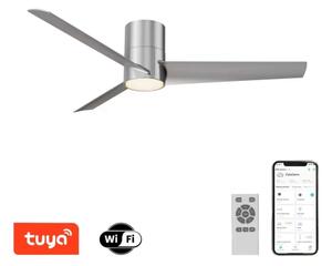 ZEVENTI - Ventilatore da soffitto BARROSA LED/18W/230V Wi-Fi Tuya + telecomando
