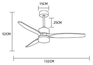 Immax NEO 07165-S-Plafoniera LED ELEGANTE LED/18W/230V Wi-Fi Tuya+RC