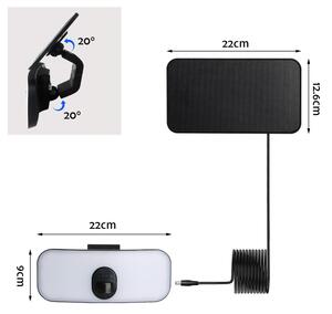 Brilagi - Applique a LED solare con sensore ROOF LED/13W/5V IP65