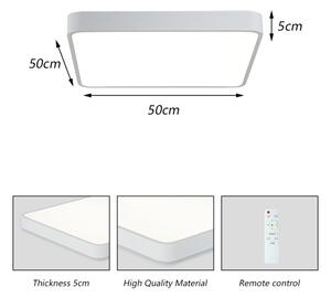 Brilagi - Lampada LED dimmerabile POOL SQUARE LED/48W/230V 3000-6000K 50x50 cm bianco+D