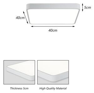 Brilagi - Plafoniera LED POOL SQUARE LED/36W/230V 40x40 cm bianca