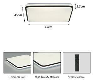 Brilagi - Plafoniera LED dimmerabile SMART LED/36W/230V 53x53 cm Wi-Fi Tuya + telecomando