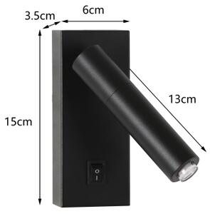 Brilagi - Luce Spot da parete LED dimmerabile MAYA 1xG9/4W/230V nero