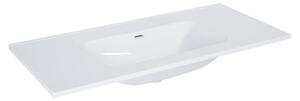 Lavabo da incasso COSMIC, modello Wish, 100 cm, senza foro per rubinetto