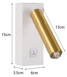 Brilagi - Luce Spot da parete LED dimmerabile MAYA 1xG9/4W/230V bianco/oro
