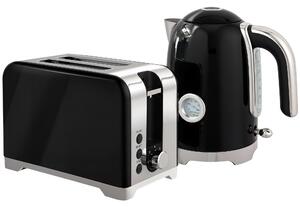 HOMCOM Set bollitore 1,7 L da 2200 W e tostapane 2 fette con 7 livelli di doratura | Aosom Italy