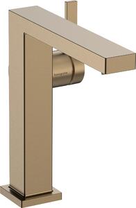 Hansgrohe Tecturis E Fine Mitigeur monocommandé pour lavabo 150, saillie 157mm, sans garniture de vidage, CoolStart, EcoSmart+, 73041140, 73041140