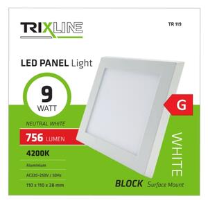 Plafoniera LED LED/9W/230V 4200K