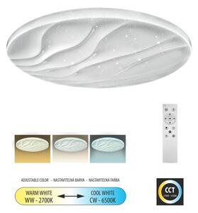 Plafoniera LED dimmerabile LIKA LED/60W/230V 2700-6500K + telecomando