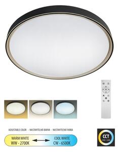 Plafoniera LED dimmerabile EBRO LED/36W/230V 2700-6500K + telecomando