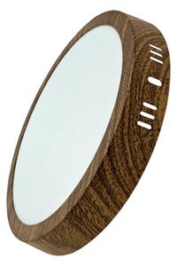 Plafoniera LED RING LED/18W/230V 4200K diametro 21 cm marrone