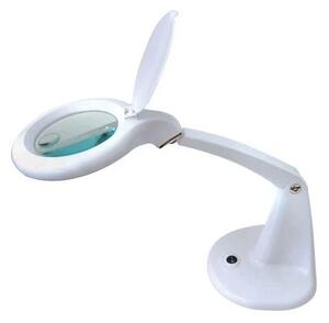 Lampada da tavolo a LED con lente d'ingrandimento LED/6,5W/230V bianca
