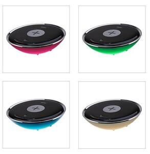 Lampada LED RGB con caricatore wireless LED/10W/230V