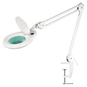 Lampada da tavolo a LED con lente d'ingrandimento LED/9W/230V bianca