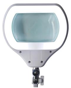 Lampada da tavolo LED dimmerabile con lente d'ingrandimento LED/12W/230V bianca