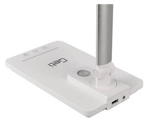 Lampada da tavolo LED dimmerabile USB 9W 230V 3000K/4000K/5500K bianco