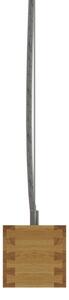APLED - Lampadario su filo LED LOOK LED/36W/230V 4000K 120 cm quercia