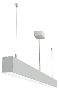 APLED - Lampadario LED su corda LOOK LED/46W/230V 4000K 120 cm argento